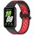 Ремешок Deexe Dot Color для Samsung Galaxy Fit 3 - Black / Red