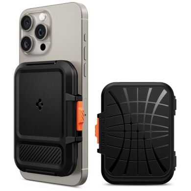 Кардхолдер Spigen (SGP) Lock Fit (MagFit) AFA06031 - Black