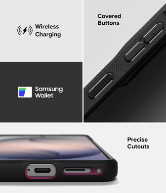 Захисний чохол Ringke Onyx для Samsung Galaxy S26 (S942) 8800328816411 - Black