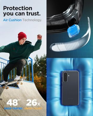 Защитный чехол Spigen (SGP) Liquid Crystal для Samsung Galaxy A36 (A366) ACS09167 - Crystal Clear