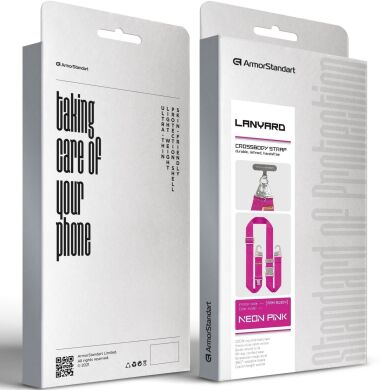 Ремешок для смартфона ArmorStandart Lanyard - Neon Pink