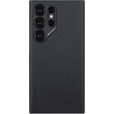 Чохол Pitaka StarPeak MagEZ Case 4 для Samsung Galaxy S24 Ultra (S928) - Black / Grey