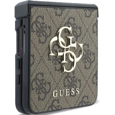 Защитный чехол Guess Big 4G Logo для Samsung Galaxy Flip 8 (GUHCZF84GMGBR) - Brown