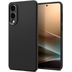 Захисний чохол Spigen (SGP) Liquid Air для Samsung Galaxy S25 Edge (S937) ACS09420 - Matte Black