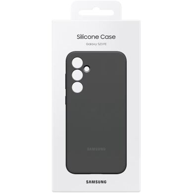 Защитный чехол Silicone Case для Samsung Galaxy S23 FE (S711) EF-PS711TBEGWW - Graphite
