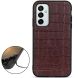 Кожаный чехол UniCase Croco Skin для Samsung Galaxy M23 (M236) - Brown. Фото 2 из 4