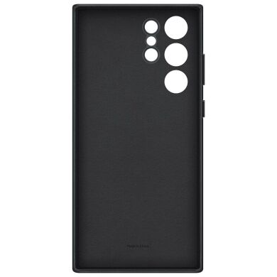 Чохол Leather Cover для Samsung Galaxy S22 Ultra (S908) EF-VS908LBEGRU - Black