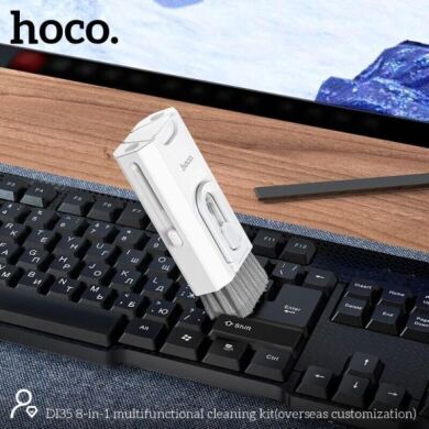 Набор для чистки гаджетов Hoco DI35 Mr.Gadget 8 in 1 - White