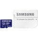 Карта памяти MicroSDXC Samsung PRO Plus 128GB C10 UHS-I R180MB/s + адаптер (MB-MD128SA/EU) - Blue. Фото 3 из 13
