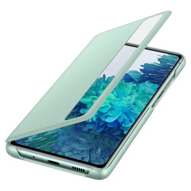 Чехол-книжка Smart Clear View Cover для Samsung Galaxy S20 FE (G780) EF-ZG780CMEGRU - Mint