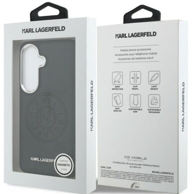 Защитный чехол Karl Lagerfeld Perforated KL MagSafe для Samsung Galaxy S26 (S942) KLHMS26SPSKRPMK - Black