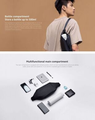 Поясная сумка Xiaomi Sports Fanny Pack - Black