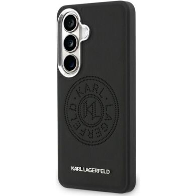 Защитный чехол Karl Lagerfeld Perforated KL MagSafe для Samsung Galaxy S26 (S942) KLHMS26SPSKRPMK - Black