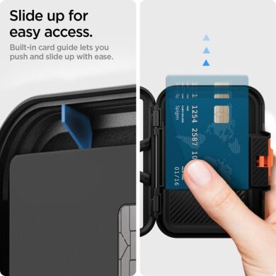 Кардхолдер Spigen (SGP) Lock Fit (MagFit) AFA06031 - Black