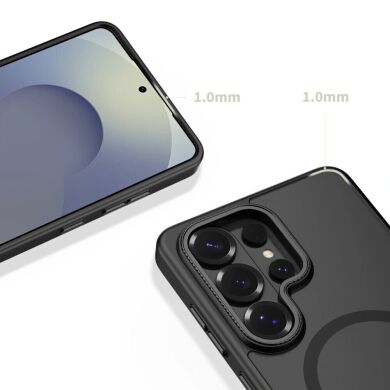 Защитный чехол Tech-Protect MagCam MagSafe для Samsung Galaxy S26 Ultra (S948) - Matte Black / Red