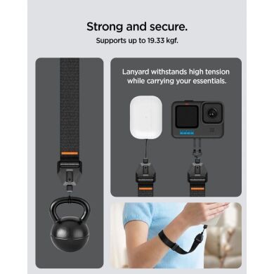 Ремінець для смартфона Spigen Universal Adjustable Lanyard (AFA11626) - Black