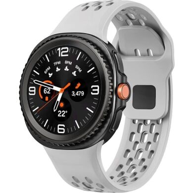 Ремешок KALEBOL Hole Design для Samsung Galaxy Watch 8 (40/44mm) / 8 Classic - Grey