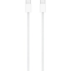 Оригінальний кабель Apple Woven Type-C to Type-C (1m) MQKJ3ZM/A - White