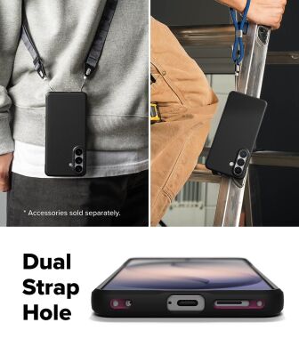 Захисний чохол Ringke Onyx для Samsung Galaxy S26 (S942) 8800328816411 - Black