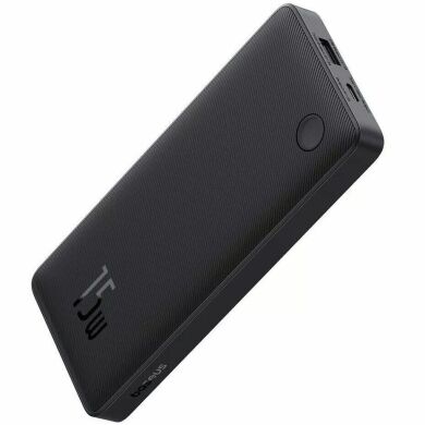 Зовнішній акумулятор Baseus Airpow Lite 15W (10000mAh) P10067500123-00 - Black