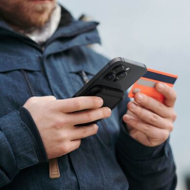 Кардхолдер Spigen (SGP) Lock Fit (MagFit) AFA06031 - Black