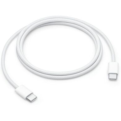 Оригинальный кабель Apple Woven Type-C to Type-C (1m) MQKJ3ZM/A - White