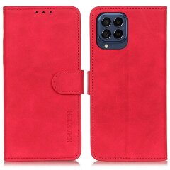 Чохол-книжка KHAZNEH Retro Wallet для Samsung Galaxy M53 (M536) - Red