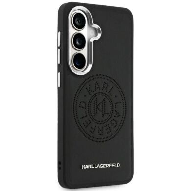 Защитный чехол Karl Lagerfeld Perforated KL MagSafe для Samsung Galaxy S26 (S942) KLHMS26SPSKRPMK - Black