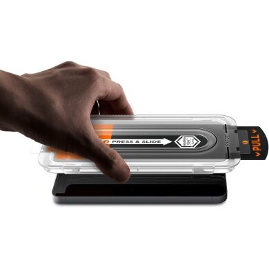 Комплект захисних стекол Spigen GLAS.tR EZ Fit Pro (FP) для Samsung Galaxy S25 FE (S731) AGL10202