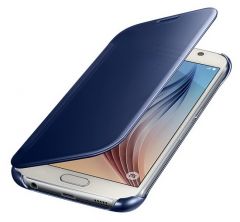 Чехол Clear View Cover для Samsung Galaxy S6 (G920) EF-ZG920 - Dark Blue