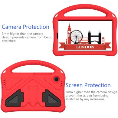 Чехол Deexe KickStand Cover для Samsung Galaxy Tab A9 / Tab A11 (Х130/135/X110/115) - Purple
