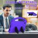 Чехол Deexe KickStand Cover для Samsung Galaxy Tab A9 / Tab A11 (Х130/135/X110/115) - Purple. Фото 3 из 7