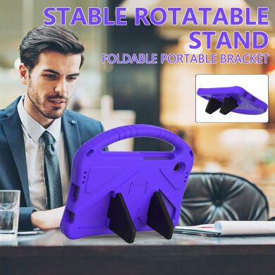 Чехол Deexe KickStand Cover для Samsung Galaxy Tab A9 / Tab A11 (Х130/135/X110/115) - Purple