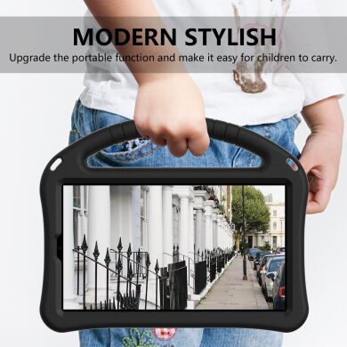 Чехол Deexe KickStand Cover для Samsung Galaxy Tab A9 / Tab A11 (Х130/135/X110/115) - Purple