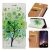 Чохол Deexe Life Style Wallet для Samsung Galaxy A7 2018 (A750), Green Flower Tree