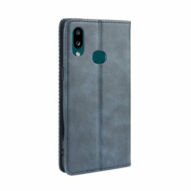Чехол Deexe Retro Style для Samsung Galaxy A10s (A107) - Blue