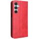 Чохол Deexe Retro Style для Samsung Galaxy M35 (M356) - Red