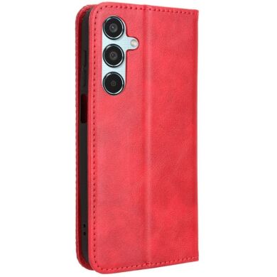 Чохол Deexe Retro Style для Samsung Galaxy M35 (M356) - Red