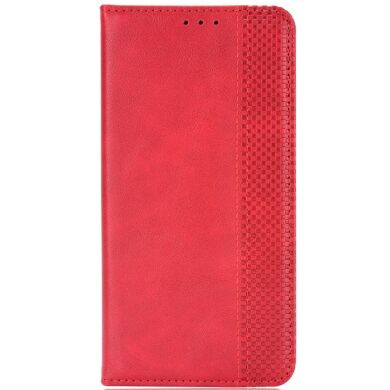 Чехол Deexe Retro Style (FF) для Samsung Galaxy Fold 8 Ultra - Red