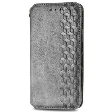 Чохол Deexe Rhombus Wallet для Samsung Galaxy A24 (A245) - Grey