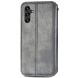 Чохол Deexe Rhombus Wallet для Samsung Galaxy A24 (A245) - Grey