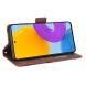 Чохол Deexe Wallet Stand для Galaxy M52 (M526) - Brown