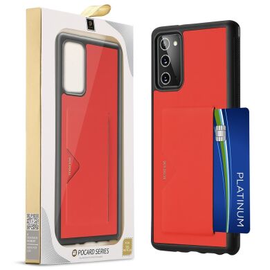 Чохол DUX DUCIS Pocard Series для Samsung Galaxy Note 20 (N980) - Red