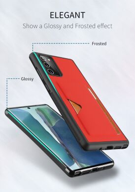 Чехол DUX DUCIS Pocard Series для Samsung Galaxy Note 20 (N980) - Red