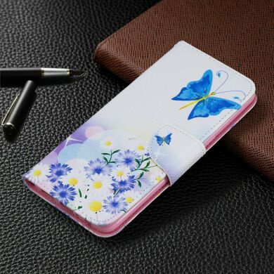 Чехол-книжка Deexe Color Wallet для Samsung Galaxy A10s (A107) - Flower Butterfly