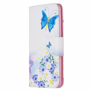 Чехол-книжка Deexe Color Wallet для Samsung Galaxy A10s (A107) - Flower Butterfly