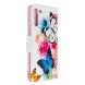 Чохол-книжка Deexe Color Wallet для Samsung Galaxy A21 (A215) - Butterflies