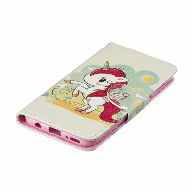 Чохол-книжка Deexe Color Wallet для Samsung Galaxy A40 (А405) - Unicorn