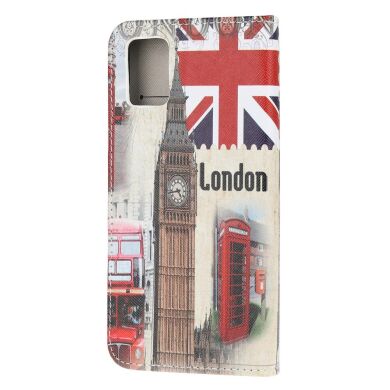 Чохол-книжка Deexe Color Wallet для Samsung Galaxy M51 (M515) - Big Ben and UK Flag