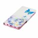 Чехол-книжка Deexe Color Wallet для Samsung Galaxy S10 Plus (G975) - Blue Butterflies. Фото 6 из 8
